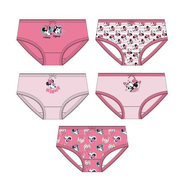 MINNIE GIRLS' UNDERWEAR SET SINGLE JERSEY 5 PIECES MINNIE