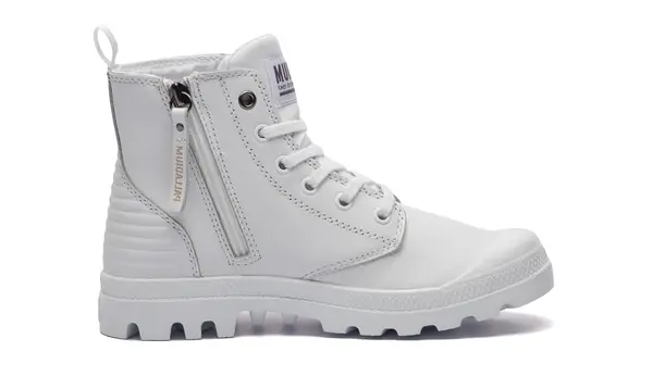 Palladium Gležnarji Palladium HI Z CB U bele barve