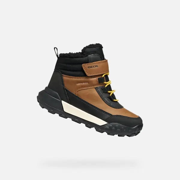 GEOX Gležnarji za fante Geox Trekkyup