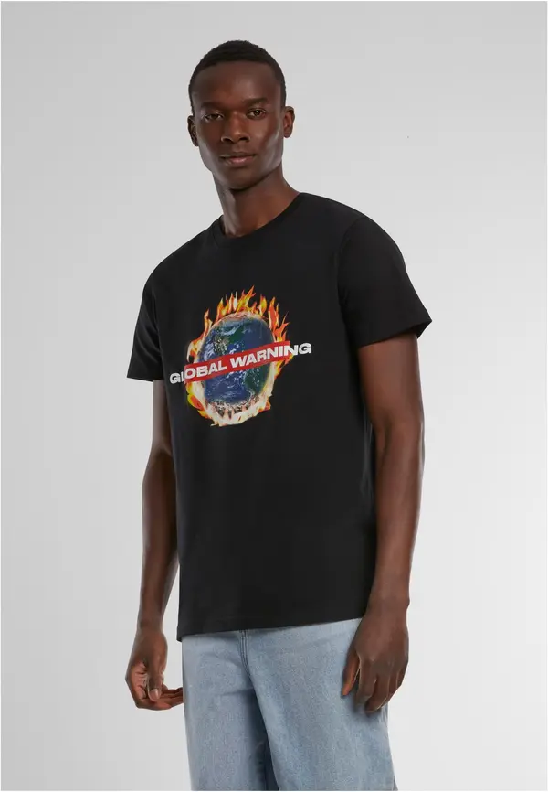 Mister Tee Global High Visibility T-Shirt Black