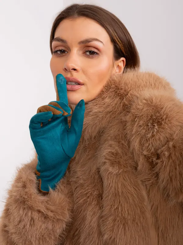 Wool Fashion Italia Gloves-AT-RK-238601.78-marine