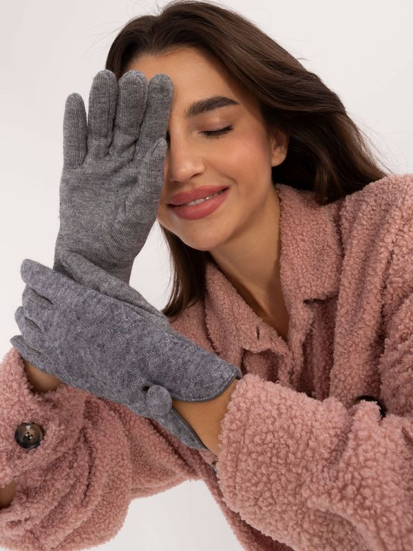 Wool Fashion Italia Gloves-AT-RK-23903.55-gray