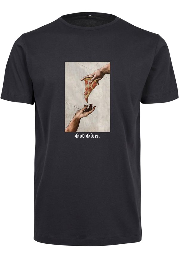Mister Tee God Given Pizza Tee Navy
