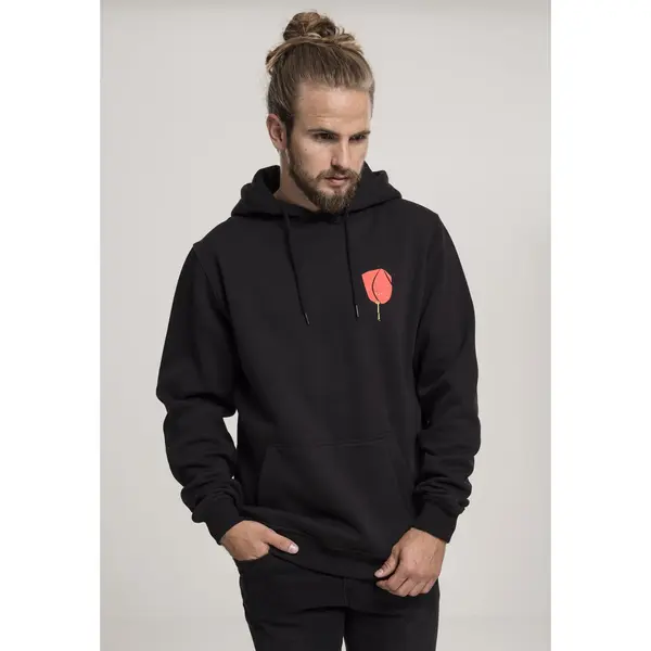 Merchcode Godfather Rose Hoody Men's Sweatshirt - Black