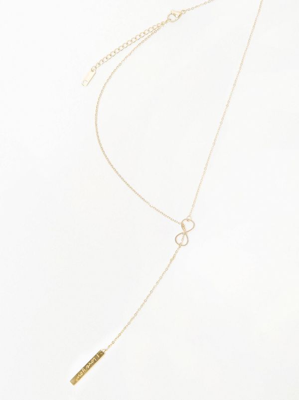 Yups Gold necklace Yups dbi0473. R06