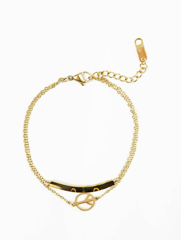 Yups Gold plated bracelet Yups dbi0471. R06