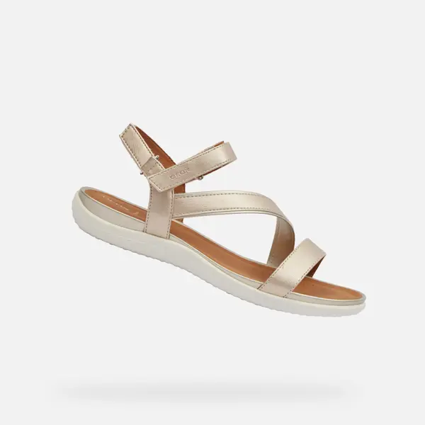 GEOX Gold women's sandals Geox Vega - Women's