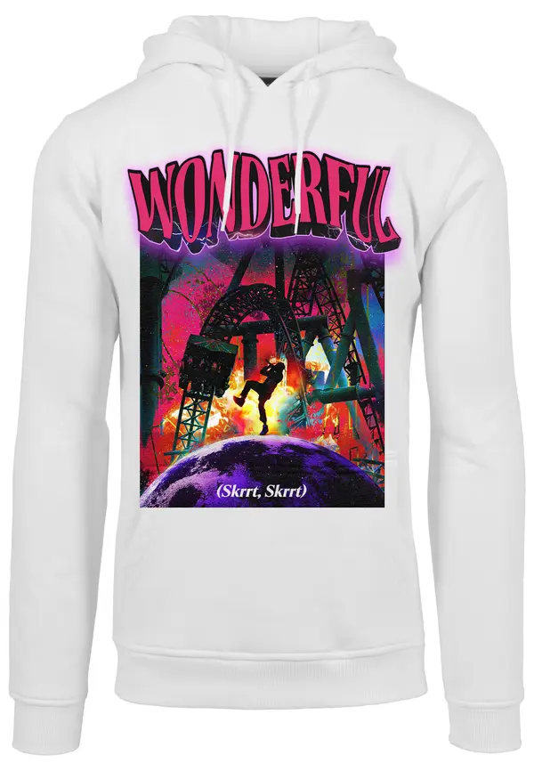 Mister Tee Gorgeous hoodie in white
