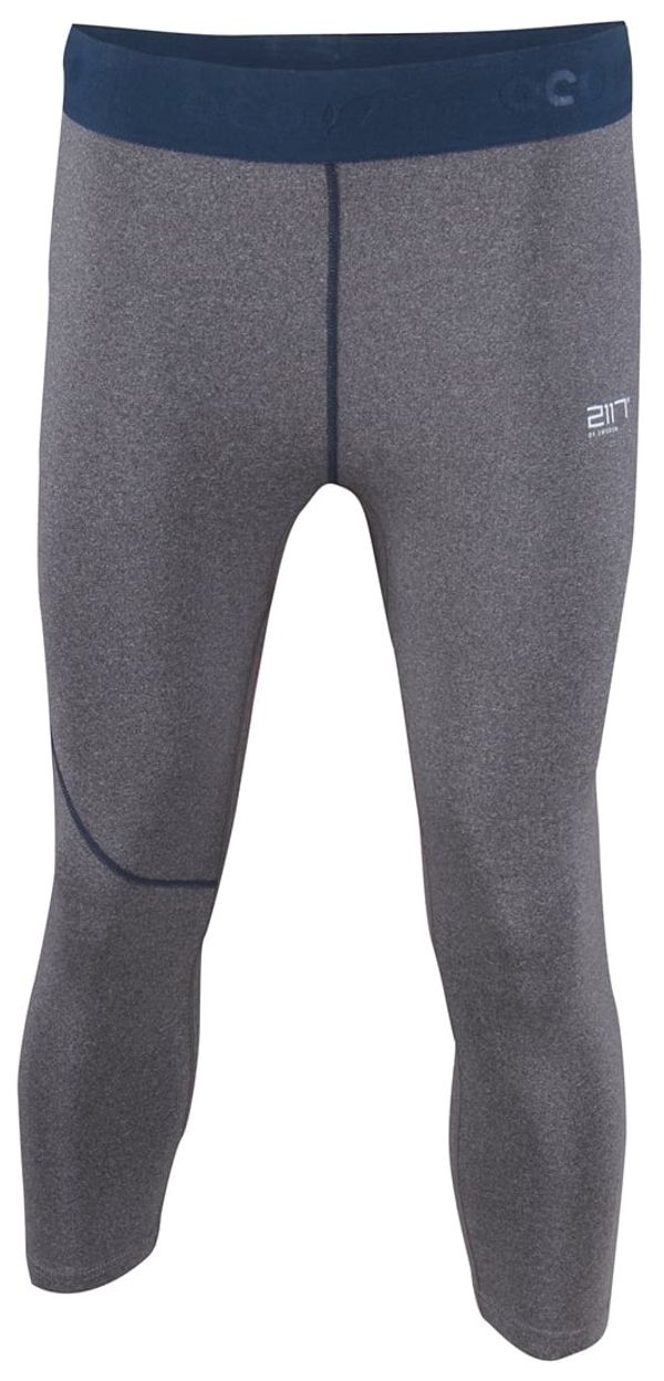 2117 GRAN - ECO men's trousers 3/4 (2nd layer) - grey melange