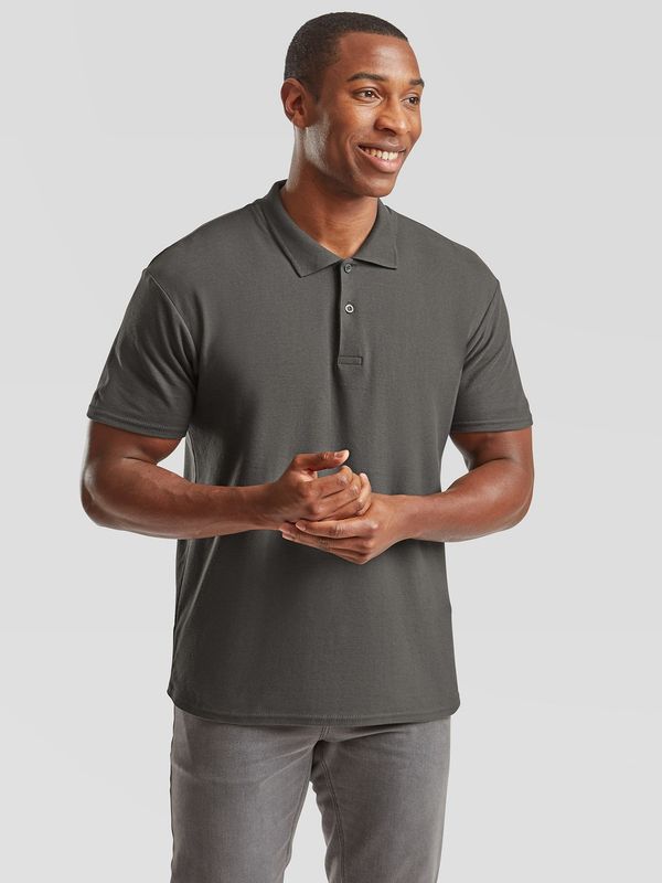 Fruit of the Loom Graphite Men's Polo Shirt Original Polo Friut of the Loom