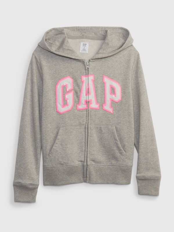 GAP Gray girly sweatshirt with GAP logo