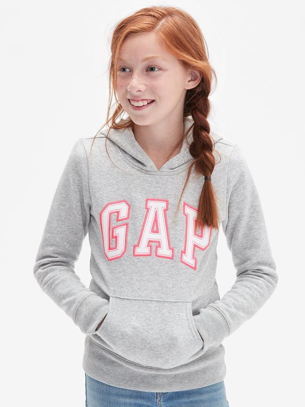 GAP Gray girly sweatshirt with GAP logo