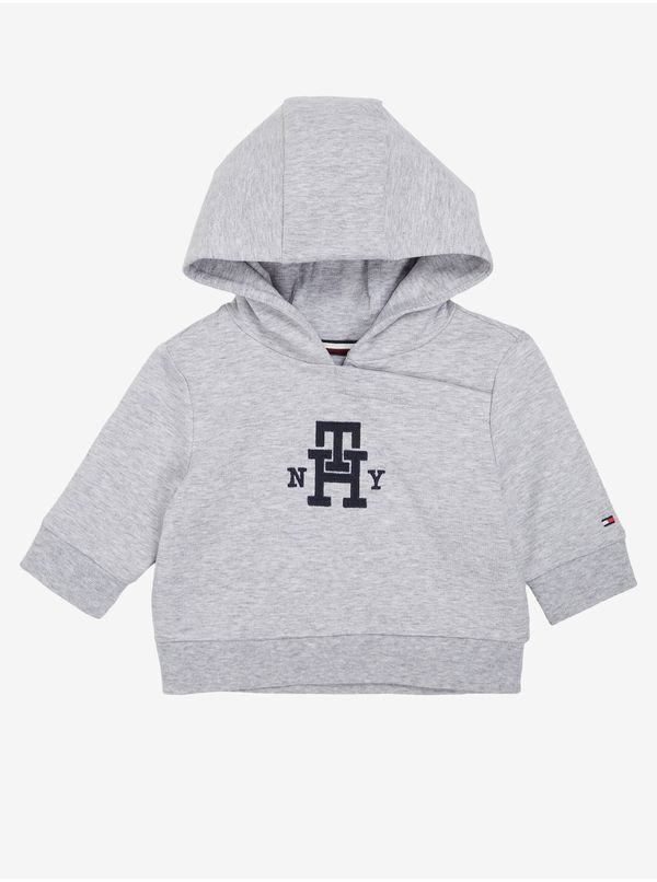 Tommy Hilfiger Gray kids sweatshirt Tommy Hilfiger - Girls