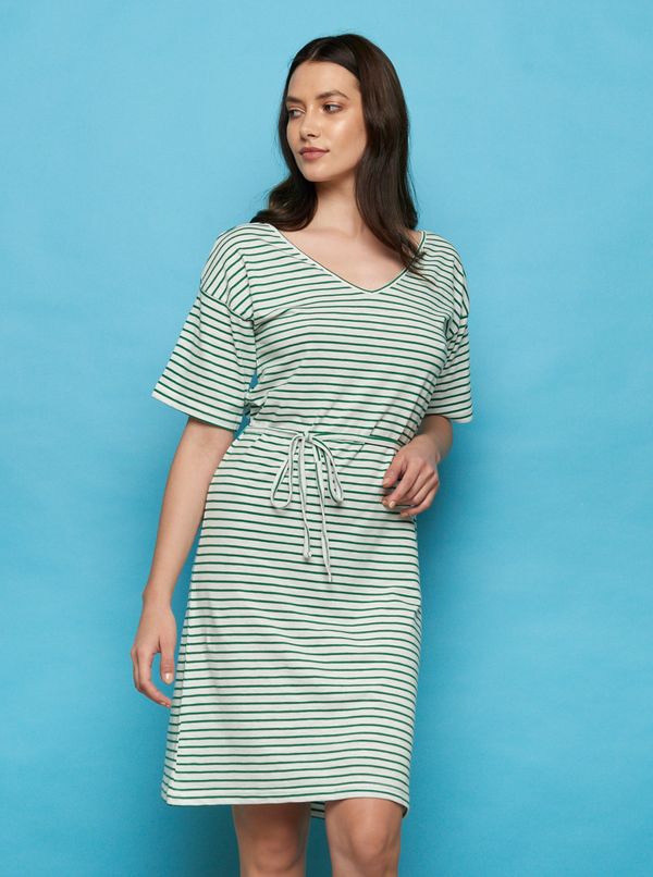 Tranquillo Green and white striped dress Tranquillo - Women's