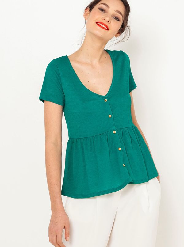 CAMAIEU Green blouse CAMAIEU - Women