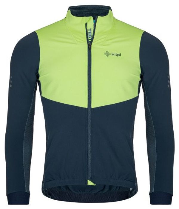 Kilpi Green-blue men's cycling jersey Kilpi Moveto