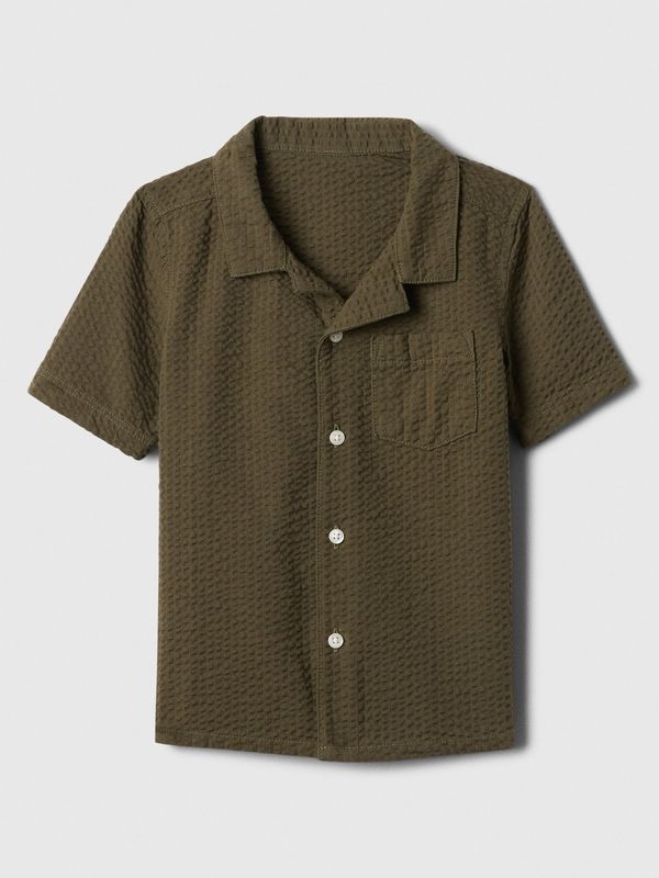 GAP Green Boys' Crepe Shirt GAP