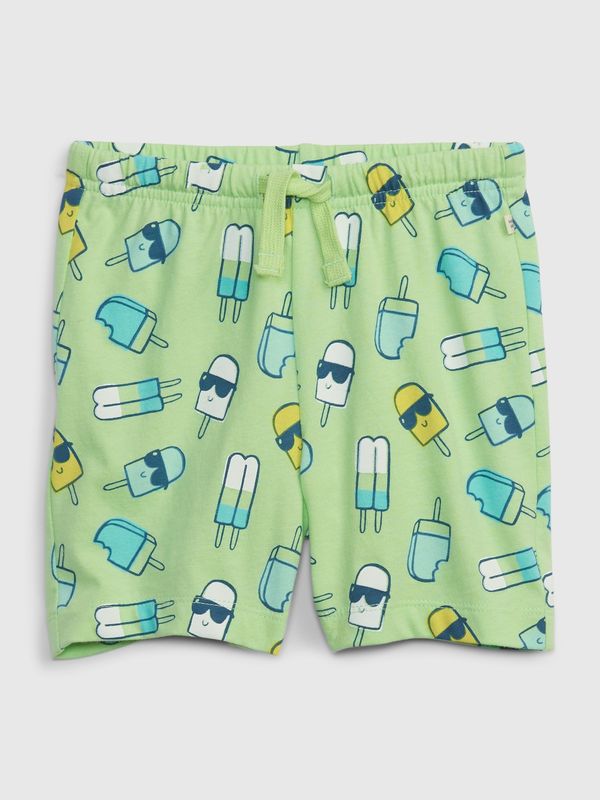 GAP Green Boys' Patterned Shorts GAP