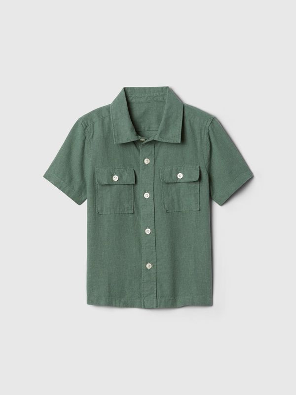 GAP Green Boys' Utility Shirt GAP