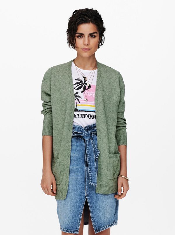 Only Green cardigan ONLY Lesly - Women's