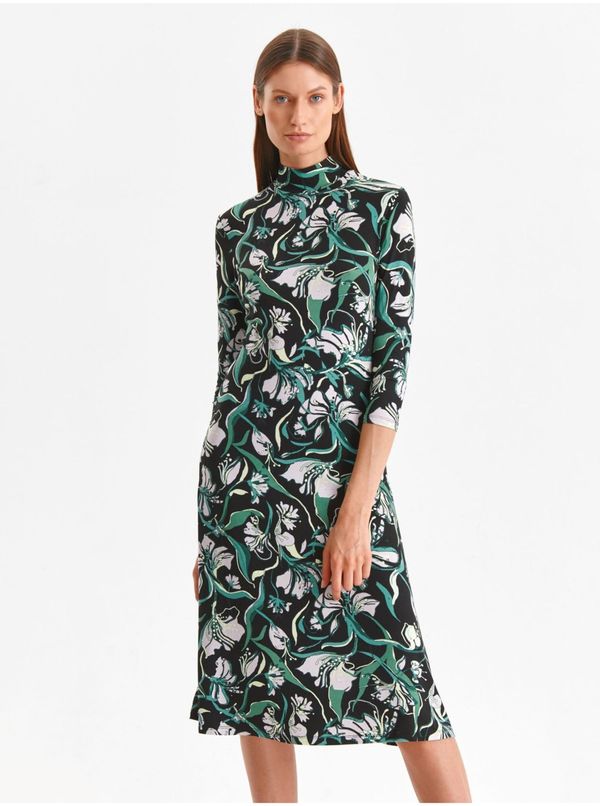 Top Secret Green floral dress TOP SECRET - Women