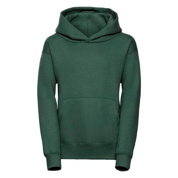 RUSSELL Green Hooded Sweatshirt Russell