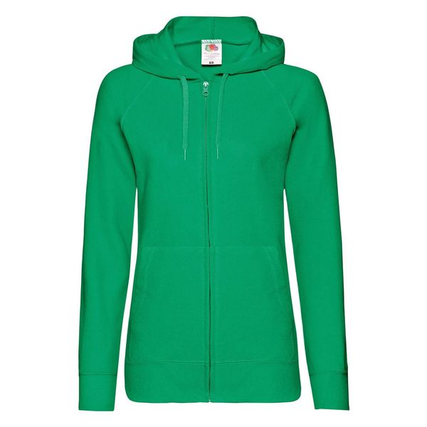 Fruit of the Loom Green Lady fit Fruit Of The Loom hoodie