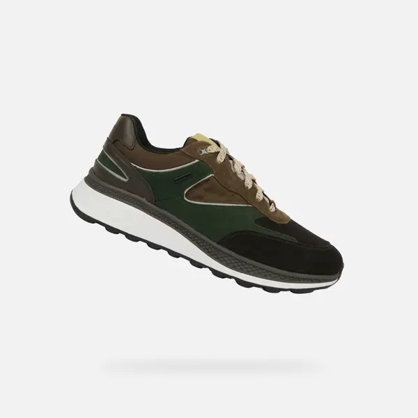 GEOX Green Men's Geox Spherica Actif X1 Sneakers - Mens