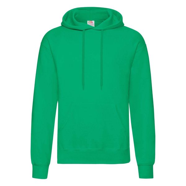 Fruit of the Loom Green Men's Hooded Sweat Fruit of the Loom
