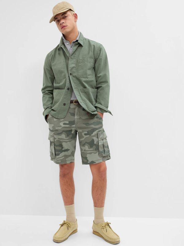 GAP Green Men's Patterned Gap Shorts