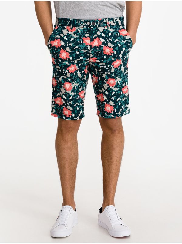Tommy Hilfiger Green men's shorts Tommy Hilfiger Hampton Flex Floral - Men