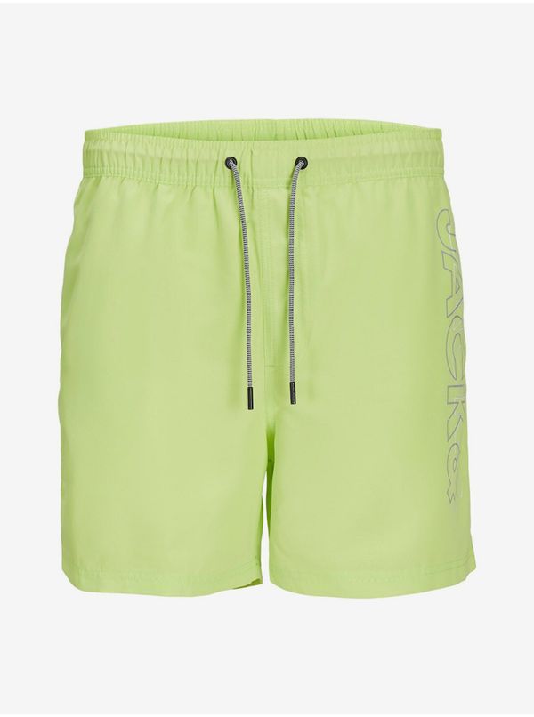 Jack & Jones Green Men's Swimsuit Jack & Jones Fiji