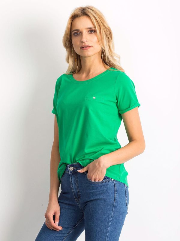 Fashionhunters Green transforming T-shirt