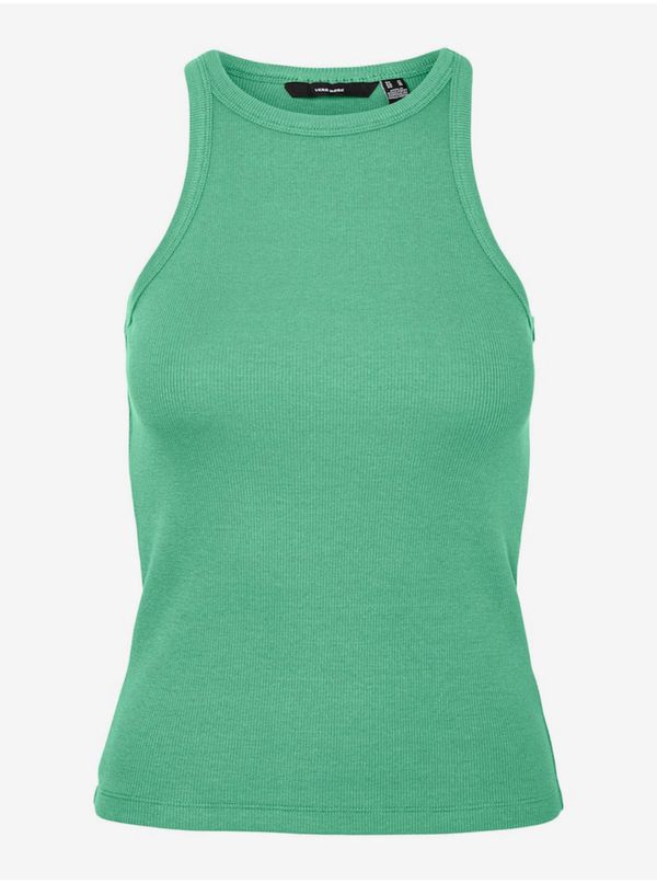 Vero Moda Green women's basic tank top Vero Moda Chloe - Women