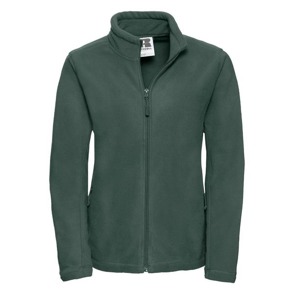 RUSSELL Green Women's Fleece Outdoor Fleece Russell