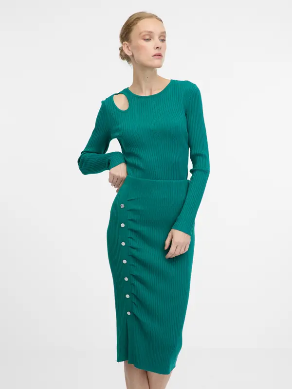 Orsay Green Women's Long Sweater ORSAY - Women's