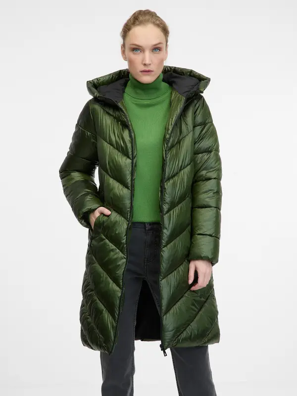Orsay Green women's winter jacket ORSAY - Women's
