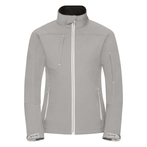 RUSSELL Grey Bionic Softshell Jacket Russell