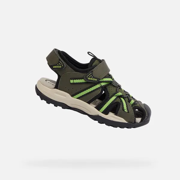GEOX Grey boys' sandals Geox Borealis - Boys
