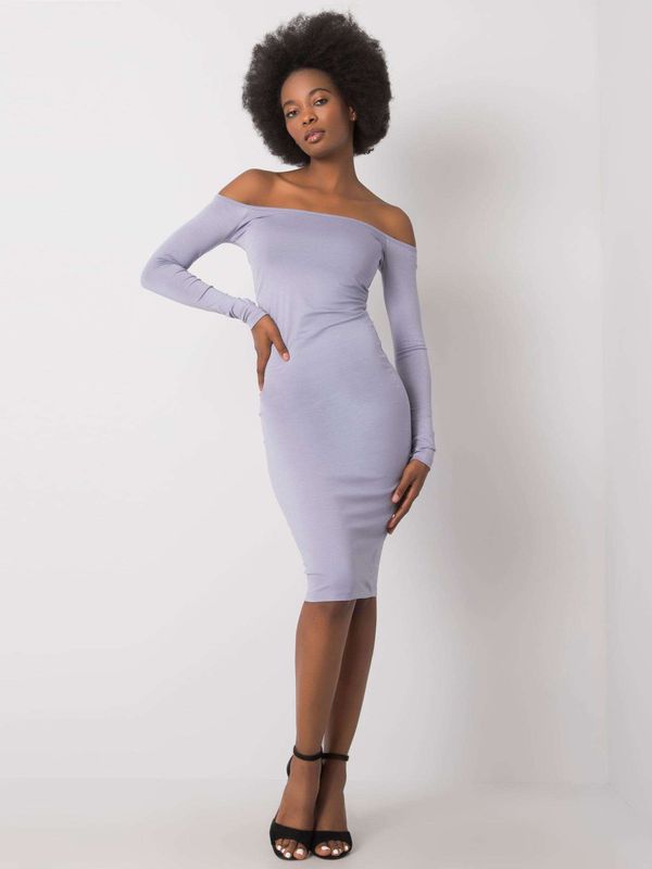 Fashionhunters Grey dress RUE PARIS