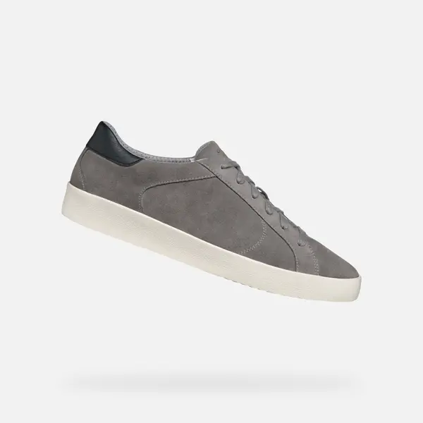 GEOX Grey Men's Geox Warley Sneakers - Men's