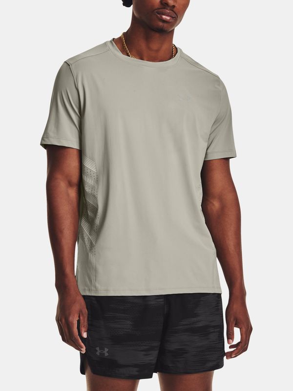 Under Armour Grey men's sports T-shirt Under Armour Laser