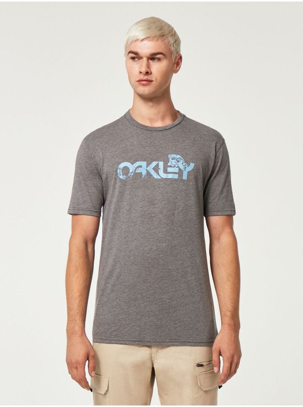 Oakley Grey men's striped T-shirt Oakley - Men's