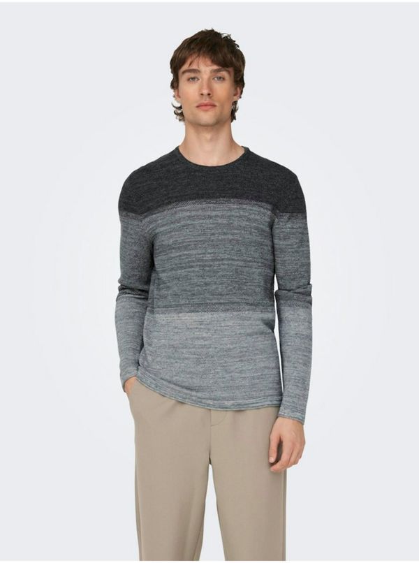 Only Grey men's sweater ONLY & SONS Panter - Men's