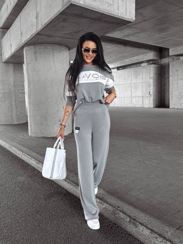 OLAVOGA Grey sweater set LUXFORM OLAVOGA