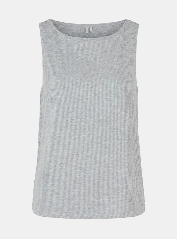 Pieces Grey Tank Top Pieces Litty - Women