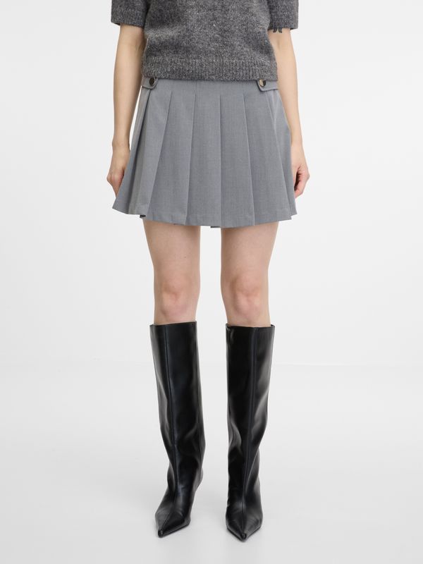 Orsay Grey women's A-line skirt ORSAY - Women's