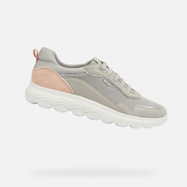 GEOX Grey women's sneakers Geox Spherica - Women's