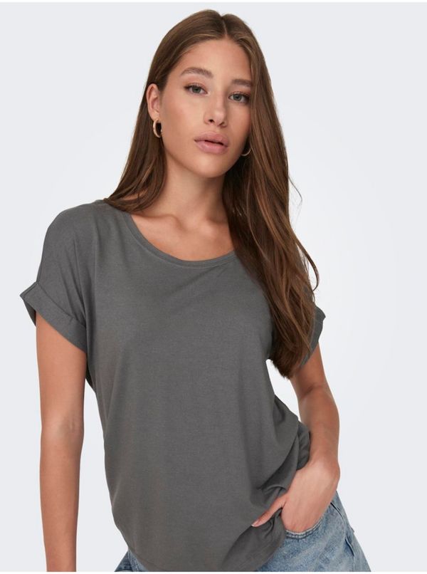 Only Grey women's T-shirt ONLY Moster - Women's