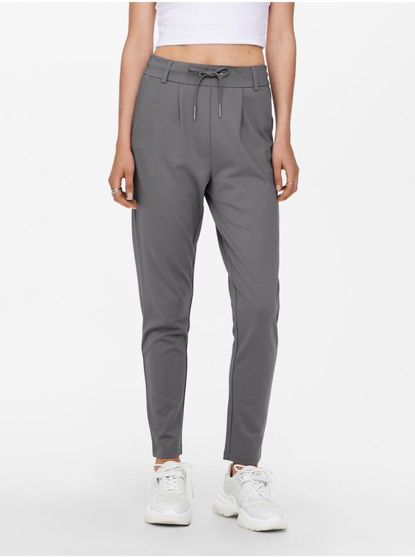 Only Grey Women's Trousers ONLY Pop Trash - Women